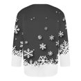 thumbnail image 2 of Camisas de Manga Larga para Hombres Imprimir Casual Cuello Redondo Blusa de Manga Corta, Camisas de Lino para Hombres, 2 of 5