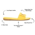 thumbnail image 2 of Journee Collection Womens Clair Tru Comfort Foam Slide Low Block Heel Sandals, 2 of 6