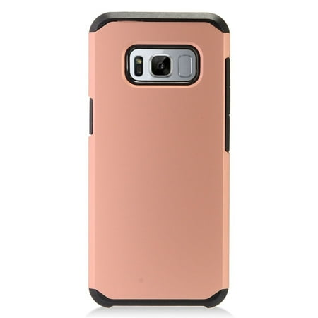 samsung galaxy s8 case, by insten rubberized dual layer hybrid hard plastic/tpu case phone cover for samsung galaxy (Best Samsung Phone On The Market Today)