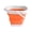 Orange, variant on Collapsible Bucket Small Cleaning Mop Bucket,Outdoor Car Washing Tub Plastic Foldable Portable,Camping Beach Sand Water Pot Pail Space Saving,Small Mop Bucket for Cleaning Car Washing Camping RV