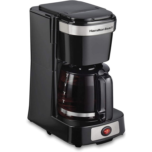 CAFETERA COMPACTA HAMILTON BEACH PARA 5 TAZAS FRONTFILL 46110 Hamilton Beach 461//10