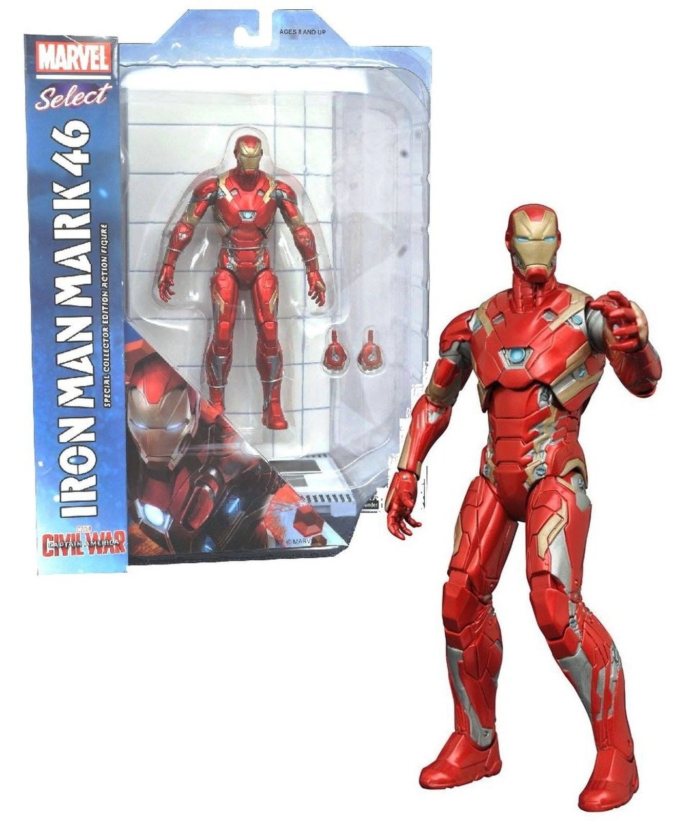 Captain America Civil War Iron Man Mark 46 Action Figure Walmart Com Captain America Civil War Iron Man Mark 46 Action Figure Walmart Com