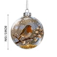 thumbnail image 3 of Christmas Tree Snow Globe with Crystal Ball Dome and Hand-Sculpted Miniature Scene 4 in Diameter, 3 of 9
