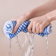 thumbnail image 5 of Cyence Back Scrubbing Towel, Blissal Exfoliating Shower Towel for Men Women Back Scrubber Blue, 5 of 9