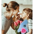 thumbnail image 6 of DolliBu Happy Mother's Day Super Soft Plush Dolphin - Cute Stuffed Animal Present With Pink Heart Message for Best Mommy, Grandma, Wife, Daughter - Cute Ocean Life Plush Toy Gift - 13.5 Inch, 6 of 6
