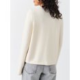 thumbnail image 3 of SUNSIOM Women's Fall Knit Cardigan Solid Color Long Sleeve One Button Open Front Cardigan Loose Outerwear, 3 of 8