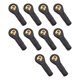 thumbnail image 1 of 10 PCS M2 2.0xL19mm Enlace de dirección de palanca extremo de varilla con cabeza de bola sin tornillos ni tuerca para robot RC, 1 of 3