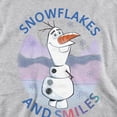 thumbnail image 2 of Frozen Garçons/filles Flocons de Neige et Sourires Olaf Chandail à Capuche Chiné, 2 of 4