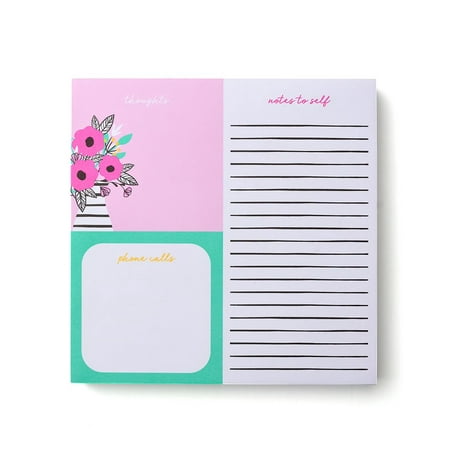 Roobee Chic Floral Oversized Notepad