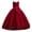 A-Red, variant on Girls Party Dresses Flower Girl Dress for Wedding Tulle Floor Length Princess formal Prom Party Pageant Dance Ball Gown(Red,10-11 Years)