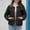Black, variant on DYTTDG Women's Outdoor Warm Jacket Casual Trendy Button Pocket Short Coat Hoodless Jacket Great Gifts for Less