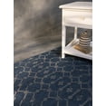thumbnail image 4 of Furnish My Place Outdoor Geometric Rug - 5 ft. 3 in. x 7 ft. 6 in., Midnight Blue, 4 of 6