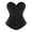 Black, variant on Women's Push up Sparkly Tube Tops Body Shaper Bustier Corset Green M