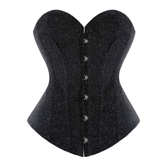 Elegant Bodice Enhancer for Home Leisure Bonded Bust Hugging Bustier Corset Top with Fishbone Structure for Courthouse Style Dress
