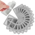 Masteelf 40pcs Drain Covers Drain Filter Screens Adhesive Drain Mesh