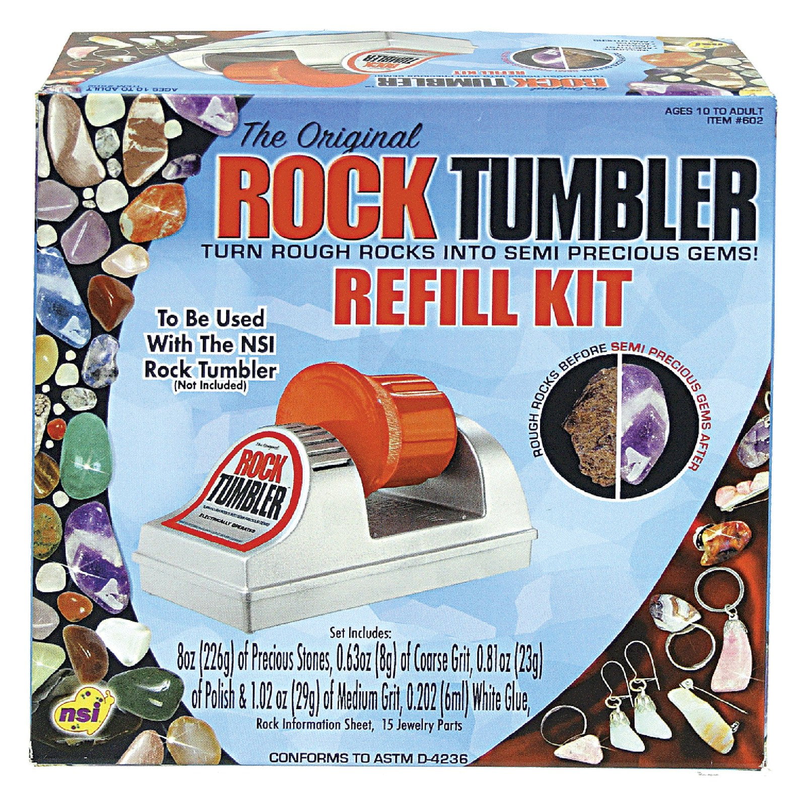 Gener8 Rock Tumbler Activity Kit Create Polished Stones for sale online