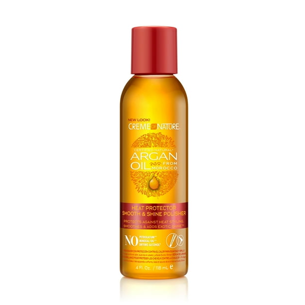 Creme of Nature Smooth & Shine Polisher Heat Protectant Hair Serum with
