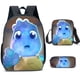 thumbnail image 2 of Elin 152 City Cartoon Movie Mochila para niños, mochila impermeable con estuche para lápices para niños y adolescentes, 3 piezas / juego zhangyuxiang unisex, 2 of 2