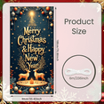 thumbnail image 5 of Festive Design Christmas Banner Holiday Decoration Reindeer Image New Year Celebration Happy Holidays for Indoor Decoration Party Celebration Family Gathering, 5 of 9