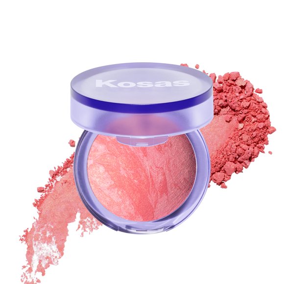 Blush Kosas Blush is Life sin talco con escualano y ácido hialurónico