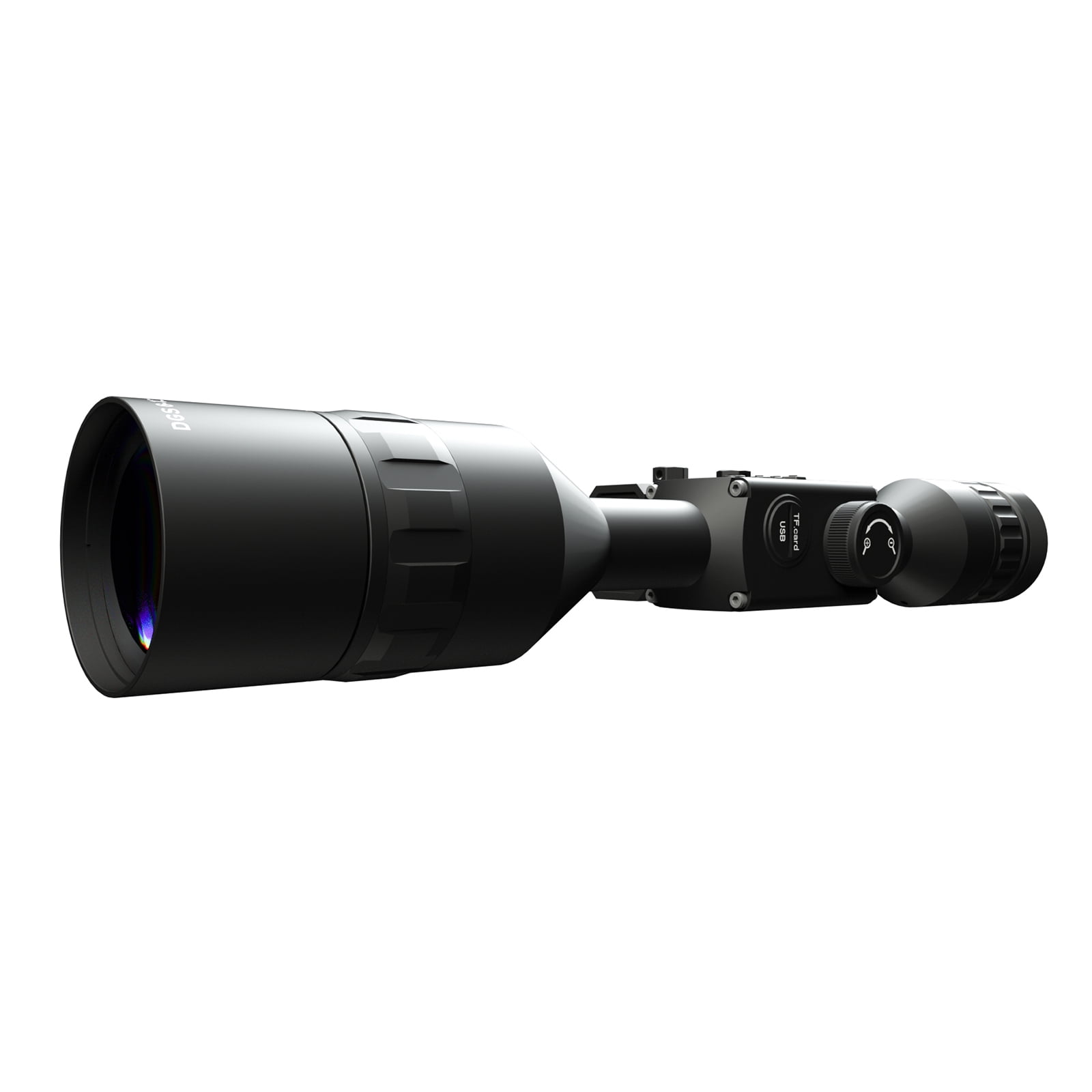 TWILITE Optics Rifle Scopes Full-color Vision Output at Night 6-12X HD 2K Digital Night Vision Riflescope for Hunting Full Dark
