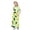 Green-04, variant on Mitankcoo Girls Print Dresses Short Sleeve Crew Neck Ruched Maxi Dress for Summer Daily & Home 4-14Y