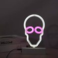 thumbnail image 3 of Halloween LED Neon Sign Light ,Halloween Lamp with Battery Powered/USB Holder Base, Halloween Decor, 3 of 5