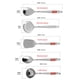 thumbnail image 4 of Juego de cucharas para cocinar y servir Sumeet de acero inoxidable, 5 piezas, 4 of 7