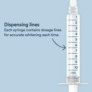 Auraglow Teeth Whitening Gel Syringe Refill Pack, 35% Carbamide Peroxide, 30 Whitening Treatments, (3) 5mL Whitening Gel Syringes