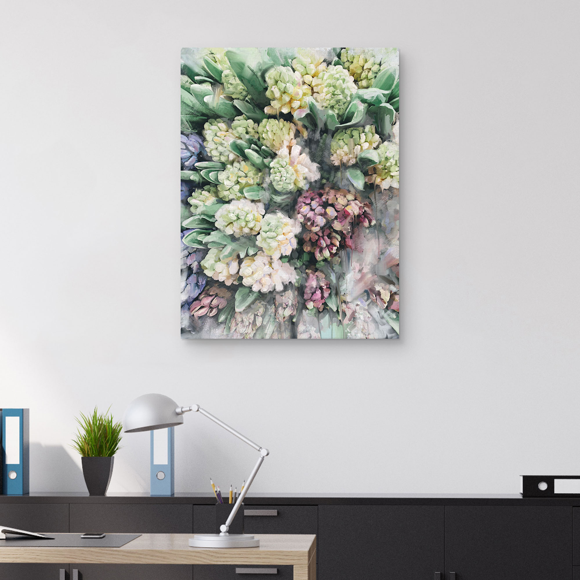 Beautiful Blooms by Studio Arts Canvas Art Print, 1.5" x 30"