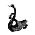 thumbnail image 3 of Lipstore Swan Statues Rack Porcelain Swan Figurine Statue Easy to Clean Elegant Swan Rack, 3 of 8