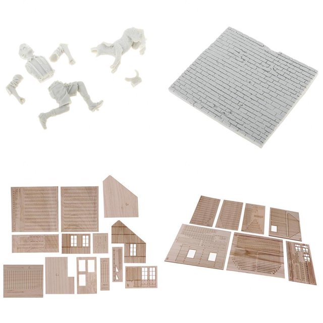 1:35 Wargame DIY + Kit De Sin Ensamblar + Accesorio Para Estatuilla