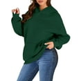 thumbnail image 2 of Shine Up Hoodies for Women Fleece Hooded Sweatshirts Oversized Pullover Long Sleeve Ladies Tops with Pocket, 2 of 6