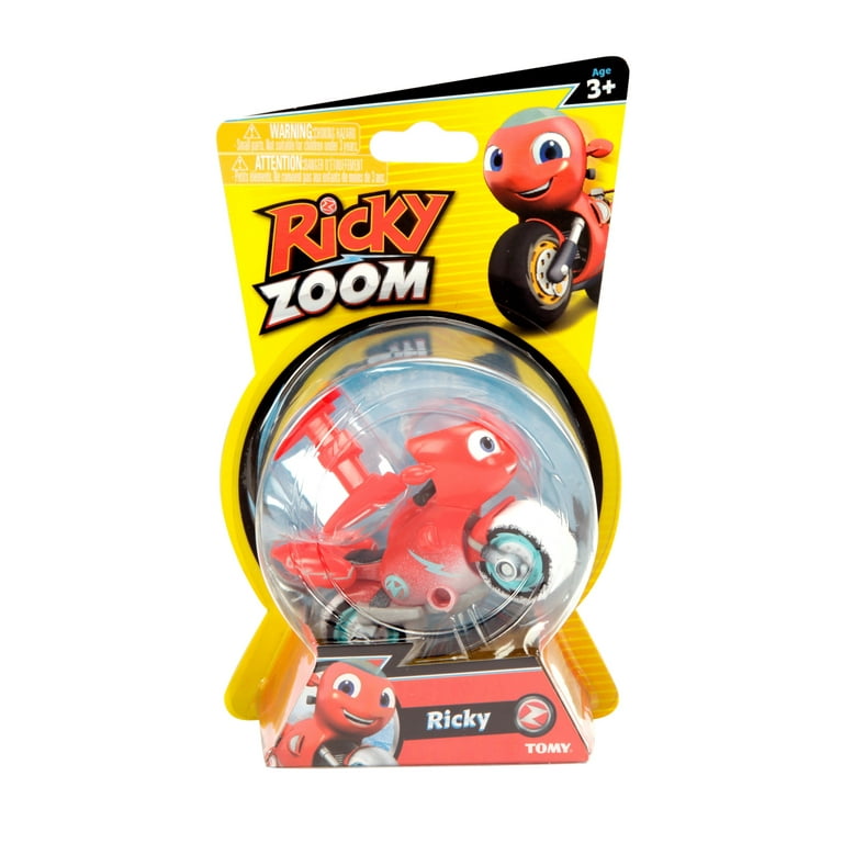 Ricky Zoom Figurines de Motos Loop & Scootio, Jouets à