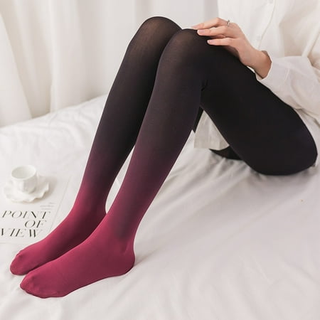 

Vintage Gradual Tie-dye Change Tights Stockings Women Girls Pantyhose Fashion