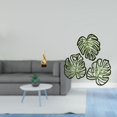 thumbnail image 2 of Estatua abstracta de llama de palma en resina, figura de arte moderno, escultura de madera, adorno creativo, decoración de pared tropical, mueble de l, 2 of 8