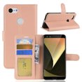 thumbnail image 1 of [PST] Google Pixel 3a Case, Leather Magnetic Card Slot Wallet Folio Flip Case Cover, 1 of 6