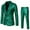 Green, variant on COM1950s Coats for Men, Suits for Men, Men Shiny Nightclub Button Pocket Beaded Suit Long Sleeved Hatless Casual Coat, Coat for Men, Long Coat Men, Suit for Men, Men's Long Coat, Long Coats for Men