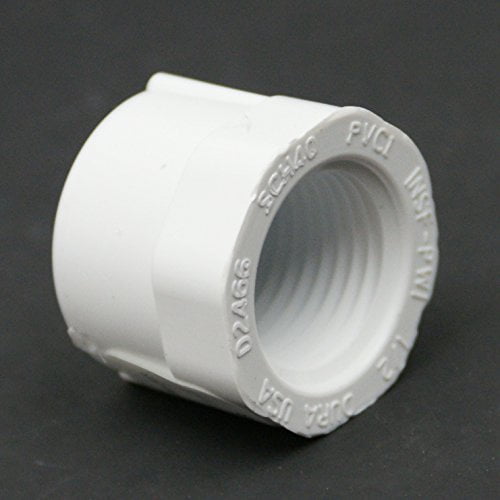 PVC Schedule 40 FPT End Cap - Size : 3/4 inch, Same Day Shipping (M-F