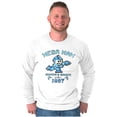 thumbnail image 5 of Retro Mega Man Running and Gunning Long Sleeve TShirt Men Women Brisco Brands X, 5 of 6