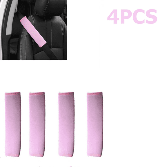 Totowood Car Seat Belt Cover Pads,4Pcs Soft Car Seat Belt Strap Shoulder Pad for Adults, Suitable for Car , Backpack