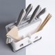 thumbnail image 4 of Knife Block Chopsticks Knife Holder Storage Box Kitchen Knife and Fork Chopsticks Box Plastic Chopsticks Tube Knife Rack Knife Holder, 4 of 4