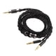 thumbnail image 1 of Cable De Auriculares, Sonido De Alta Resolución Plateado 3,9 Pies 2,5 Mm A Doble Cable De Auriculares De 3,5 Mm Reemplazo Profesional Para Auriculares Crtynell Headset Cable, 1 of 8