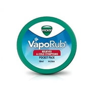 Vicks Vaporub Pocket Pack - 10 ml (Pack of 12)