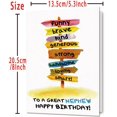 thumbnail image 4 of Tarjeta de cumpleaños Mcduldul para sobrino, divertida, 20 x 13 cm, 4 of 6