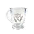 thumbnail image 1 of Lyoncraft CODF02 Tasse à Café en Verre Gravée Libellule Triskélion 16 oz, 1 of 1