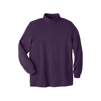 Port Authority Men's Long Sleeve Mock Turtleneck, 100 Percent
