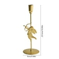 thumbnail image 3 of 10in Cupid Angle Metal Candlestick Holders Valentine's Day Candle Decorations, Candlestick, Iron Metal Cherub Figure, for Romantic Table Decor, Candle Stick Holder Candle, 3 of 8
