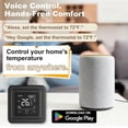 thumbnail image 5 of HEATIT programmable thermostat, smart thermostat, suitable for electric radiation floor heating, with touch screen, wide voltage range of 85V-265V, 5 of 7