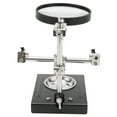 thumbnail image 2 of 5X Magnifier Soldering Station with Clamp Foldable Adjustable Ergonomic Design Optical Lens Magnifying Glass for Maintenance, 2 of 14